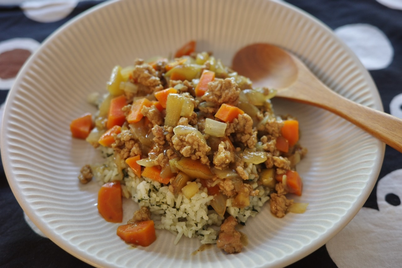 Japanese Curry with Ground Pork
